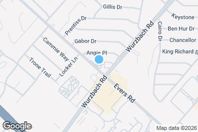 Map image of the property - 6427 Wurzbach Rd #43