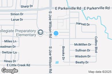 Map image of the property - 1106 Castleman Dr