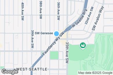 Map image of the property - 4421 Fauntleroy Wy SW