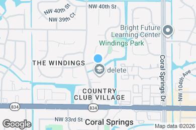 Map image of the property - 3631 NW 108th Dr