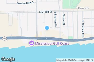 Map image of the property - 1664 Beach Blvd
