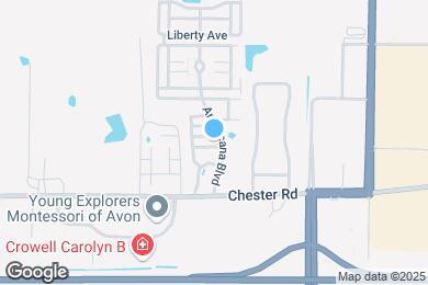 Map image of the property - The Village at Avon Apartments