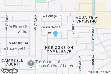 Map image of the property - 8522 W Highland Ave