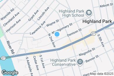 Map image of the property - 213 Denison St