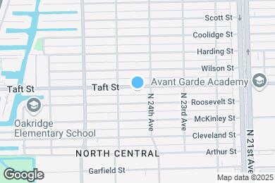 Map image of the property - 2420 Taft St