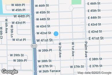 Map image of the property - 231 W 41st St