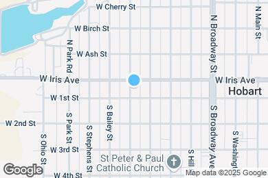 Map image of the property - 108 N Hitchcock St