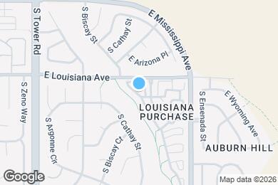 Map image of the property - 1342 S Cathay Ct