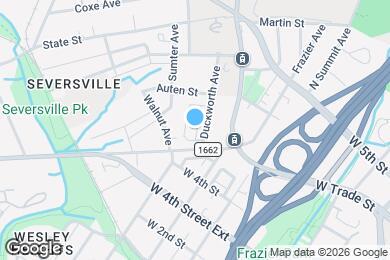 Map image of the property - 1629 Cannon View Ln
