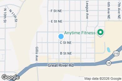 Map image of the property - 302 2nd Ave NE