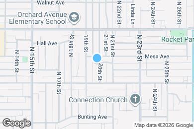 Map image of the property - 1615 N 20th St
