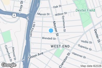 Map image of the property - 134 Chapin Ave