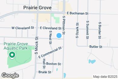 Map image of the property - 313 E Thurman St