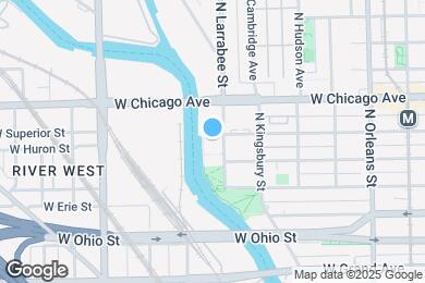 Map image of the property - 720 N Larrabee St