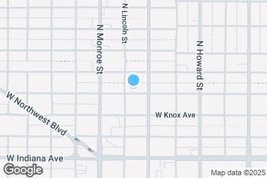 Map image of the property - 826 W Mansfield Ave
