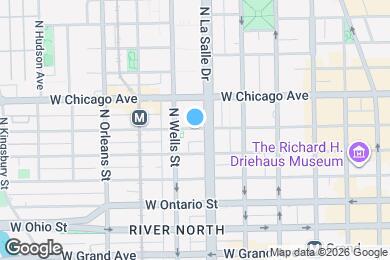 Map image of the property - 153 W Superior St