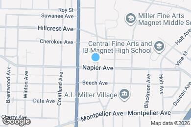 Map image of the property - 2511 Napier Ave