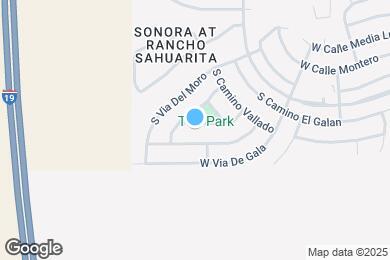 Map image of the property - 879 W Calle Muro Fuerte