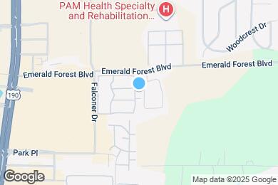 Map image of the property - 350 Emerald Forest Blvd