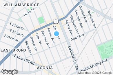 Map image of the property - 3327 Corsa Ave