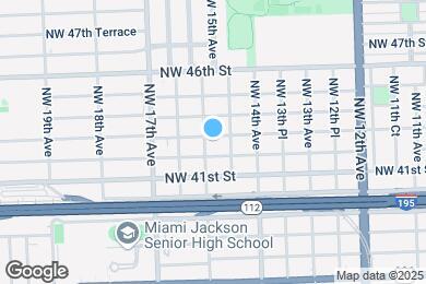 Map image of the property - 1490 NW 43rd St
