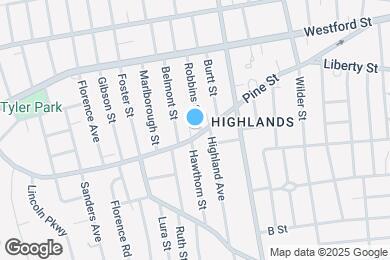 Map image of the property - Edgewood Gardens Embassy and Wilder Ridge Apartments