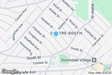 Map image of the property - 39 Farquhar St