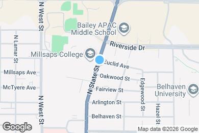 Map image of the property - 1710 N State St