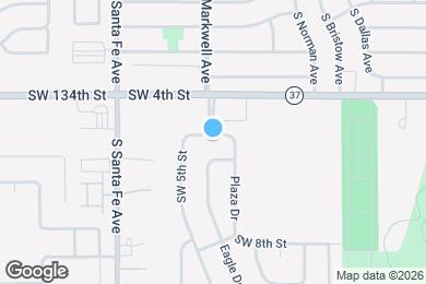 Map image of the property - 912 SW 5th St