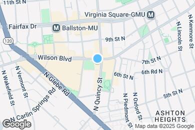 Map image of the property - The View Ballston