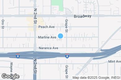 Map image of the property - 1371 Marline Ave