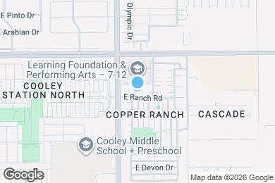 Map image of the property - 4058 E Ranch Rd