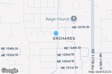 Map image of the property - 10512 NE 112th Pl