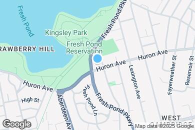 Map image of the property - 503 Huron Ave