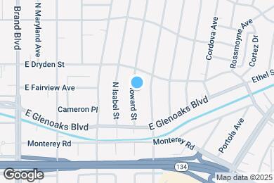 Map image of the property - 948 N Howard St