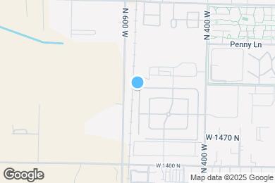 Map image of the property - 1587 N 565 W