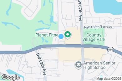 Map image of the property - 6777 NW 186th Ter