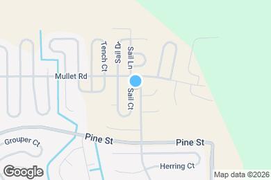 Map image of the property - 1707 Sail Ct