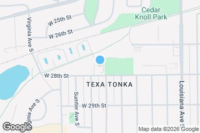 Map image of the property - 2700-2727 Rhode Island Ave S. (Rhode Island Chateau)