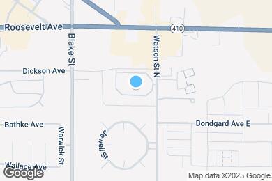 Map image of the property - Aspen Glade Apartments