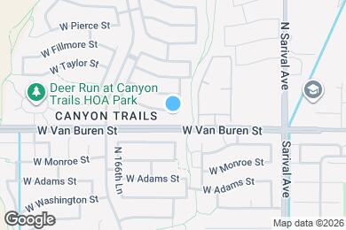 Map image of the property - 16563 W Melvin St
