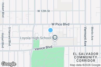 Map image of the property - 1410 Fedora St