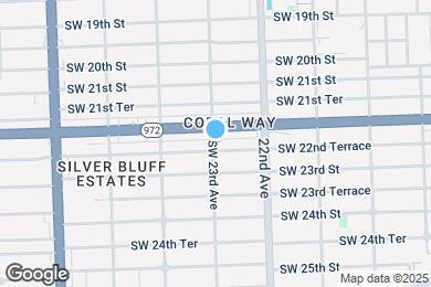 Map image of the property - 2235 SW 23rd Ave