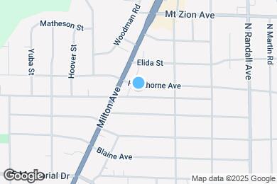 Map image of the property - 1108 Hawthorne Ave
