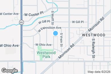 Map image of the property - 764 S Wolff St