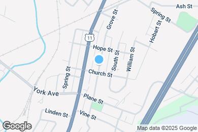 Map image of the property - 1209 Grove St