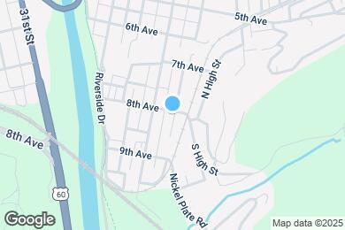 Map image of the property - 421 8th Ave