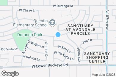 Map image of the property - 11018 W Mountain View Dr