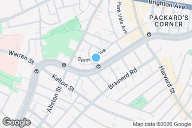 Map image of the property - 1315 Commonwealth Avenue