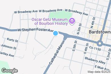 Map image of the property - 105 Barton Rd